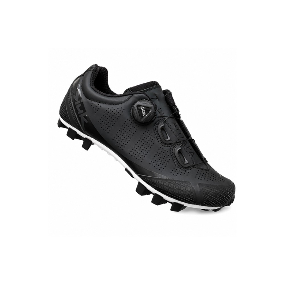 ZAPATO MTB ALDAPA NEGRO SUELA BLANCA -TALLA 41 - SPIUK